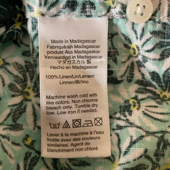 J. Crew Classic Men’s 100% Linen Button Down Shirt - Picture 4 of 4